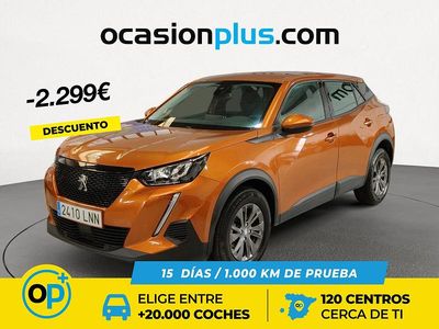 Naranja Usado 2021 Peugeot 2008 Active SUV | 13.850 € (Precio justo)