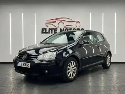 Brugt VW Golf V Conceptline 105 HK (77 kW) 2007 Sort Hatchback