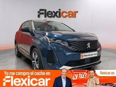Usado Peugeot 3008 Allure 130 CV (95 kW) 2021 Azul SUV