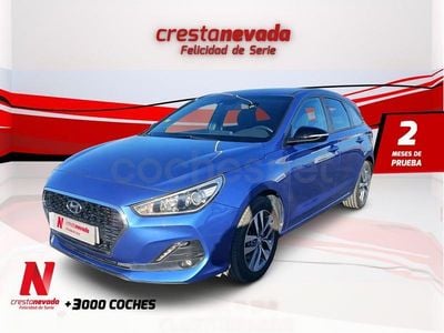 Usado Hyundai i30 120 CV (88 kW) 2019 Azul Familiar