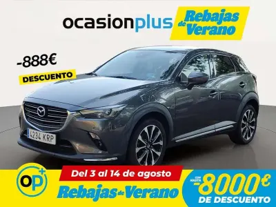 Usado Mazda CX-3 116 CV (85 kW) 2018 Gris SUV
