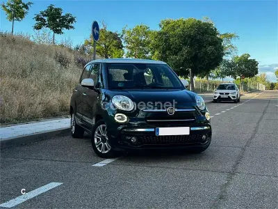 Usado Fiat 500L Mirror 120 CV (88 kW) 2018 Verde Monovolumen