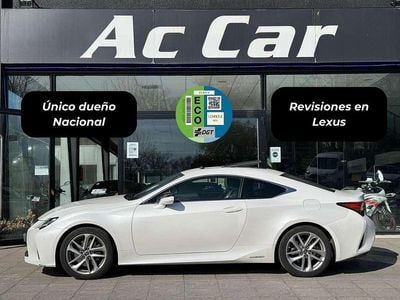 Usado Lexus RC300h Executive Line 223 CV (164 kW) 2021 Blanco Coupe
