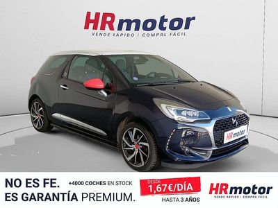 Usado DS Automobiles DS3 110 CV (80 kW) 2017 Azul Utilitario