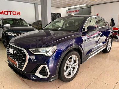 Azul Usado 2021 Audi Q3 Sportback S-Line SUV | 31.490 € (Super precio)
