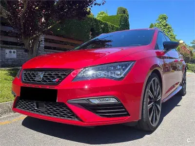 Usado Seat Leon ST CUPRA 300 CV (220 kW) 2017 Rojo Familiar