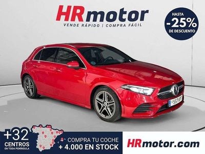Usado Mercedes A180 116 CV (85 kW) 2018 Rojo Utilitario