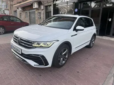 Usado VW Tiguan R-line 150 CV (110 kW) 2022 Blanco SUV