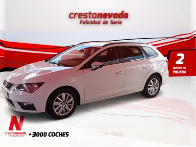 Usado Seat Leon ST Style 116 CV (85 kW) 2020 Blanco Familiar