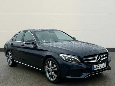 Usado Mercedes C220 170 CV (125 kW) 2017 Azul Berlina