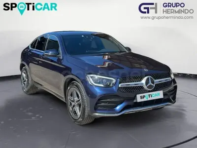 Usado Mercedes GLC220 195 CV (143 kW) 2021 Azul SUV