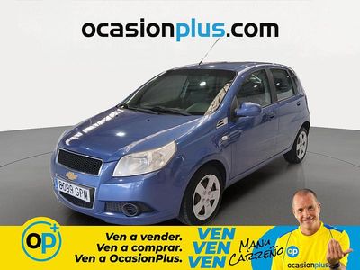 Usado Chevrolet Aveo LS 101 CV (74 kW) 2009 Azul Utilitario