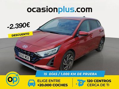 Usado Hyundai i20 100 CV (73 kW) 2024 Rojo Berlina