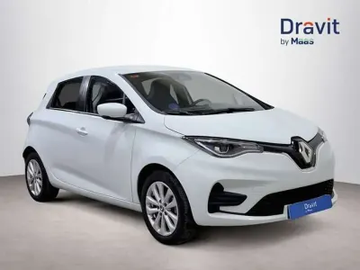 Usado Renault Zoe Intens 78 kW (107 CV) 2021 Blanco Utilitario