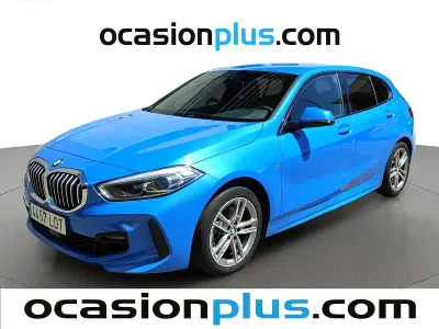 Usado BMW 118 150 CV (110 kW) 2020 Azul Utilitario