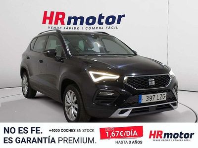 Usado Seat Ateca FR 151 CV (111 kW) 2020 Negro SUV