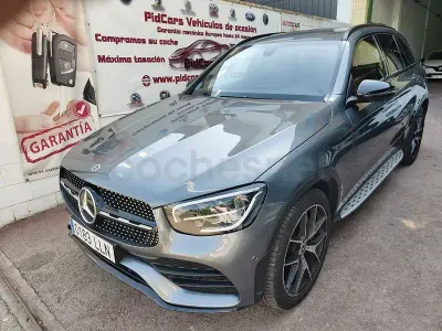 Usado Mercedes GLC200 163 CV (119 kW) 2020 Gris / plata SUV