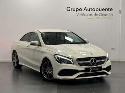 Usado Mercedes CLA200 AMG 136 CV (100 kW) 2018 Blanco Berlina