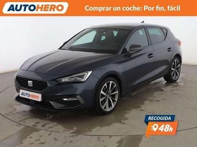 Usado Seat Leon FR 204 CV (150 kW) 2020 Gris Berlina