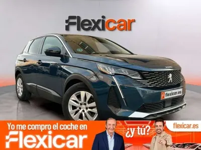 Usado Peugeot 3008 Active 131 CV (96 kW) 2021 Azul SUV