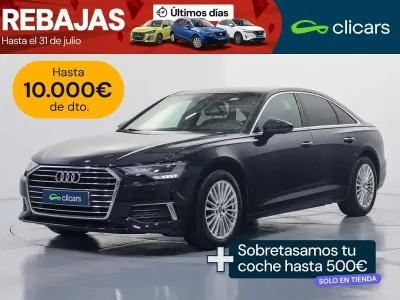 Usado Audi A6 Design 204 CV (150 kW) 2019 Azul Berlina