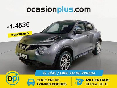 Usado Nissan Juke Acenta 115 CV (84 kW) 2018 Gris SUV