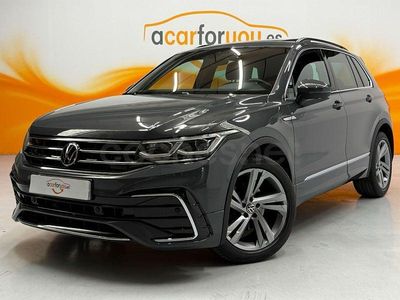 Usado VW Tiguan R-line 150 CV (110 kW) 2022 Gris / plata SUV