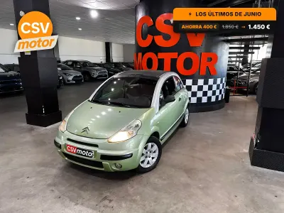 Usado Citroën C3 68 CV (50 kW) 2006 Verde