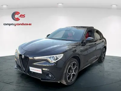 Usado Alfa Romeo Stelvio Veloce 210 CV (154 kW) 2022 Negro SUV