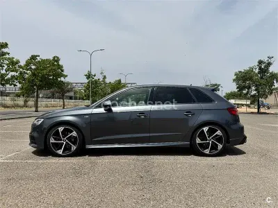 Usado Audi A3 S-Line 116 CV (85 kW) 2019 Gris / plata Berlina