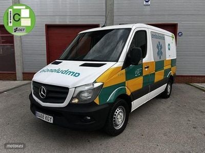 Usado Mercedes Sprinter 115 CV (84 kW) 2018 Amarillo Van