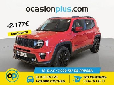 Rojo Usado 2020 Jeep Renegade Night Eagle SUV | 15.150 € (Precio justo)