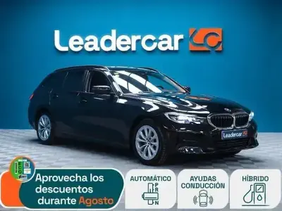 Usado BMW 320 190 CV (139 kW) 2021 Negro Familiar