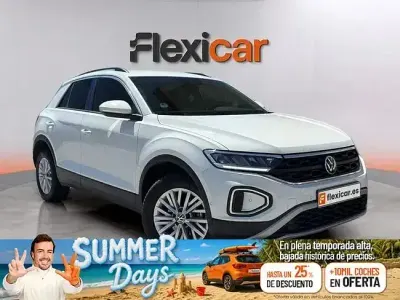 Usado VW T-Roc 110 CV (80 kW) 2025 Blanco SUV