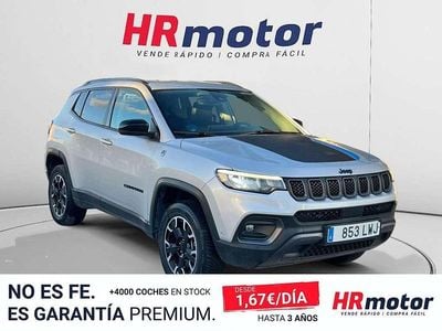 Usado Jeep Compass Trailhawk 242 CV (177 kW) 2022 Gris SUV