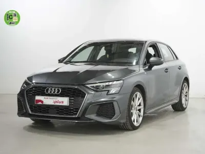 Usado Audi A3 Sportback S-Line 116 CV (85 kW) 2022 Gris Utilitario