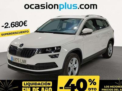 Blanco Usado 2021 Skoda Karoq Ambition SUV | 21.355 € (Buen precio)