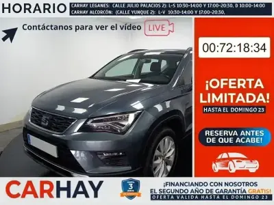 Usado Seat Ateca Style 116 CV (85 kW) 2019 Gris SUV