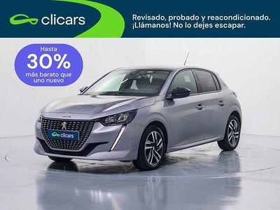 Usado Peugeot 208 Allure 100 CV (73 kW) 2023 Gris Utilitario