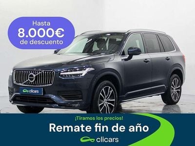 Negro Usado 2021 Volvo XC90 Momentum SUV | 37.990 € (Precio justo)