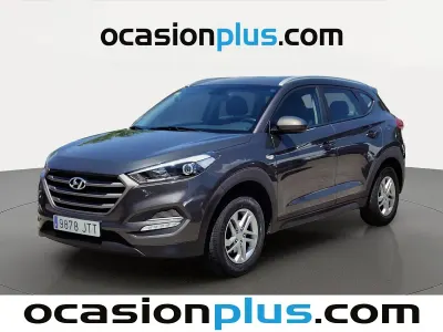 Usado Hyundai Tucson 131 CV (96 kW) 2016 Gris SUV