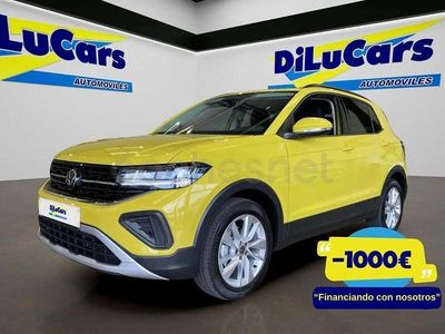 Usado VW T-Cross Life 95 CV (69 kW) 2025 Amarillo SUV