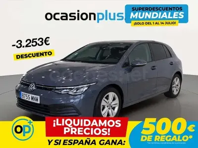 Usado VW Golf VIII Life 131 CV (96 kW) 2024 Gris / plata Berlina
