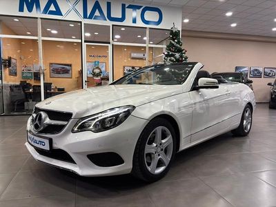 Blanco Usado 2014 Mercedes E220 Descapotable | 22.900 € (Precio justo)