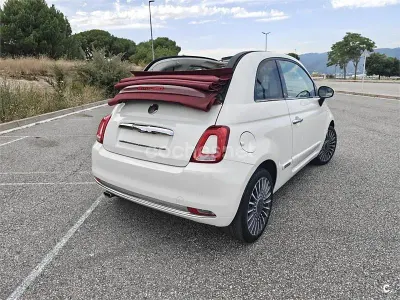 Usado Fiat 500C Lounge 69 CV (50 kW) 2018 Blanco Descapotable
