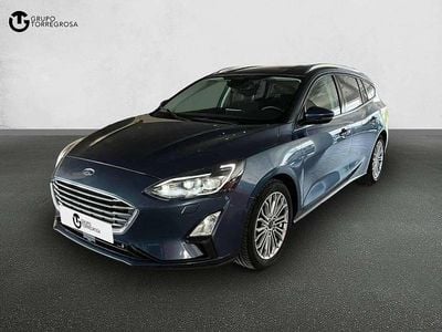 Używany Ford Focus Titanium 125 KM (91 kW) 2019 Niebieski Kombi