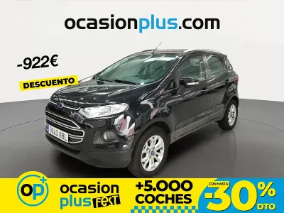 Usado Ford Ecosport Trend 95 CV (69 kW) 2017 Negro SUV