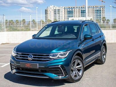 Usado VW Tiguan R-line 150 CV (110 kW) 2021 Azul SUV