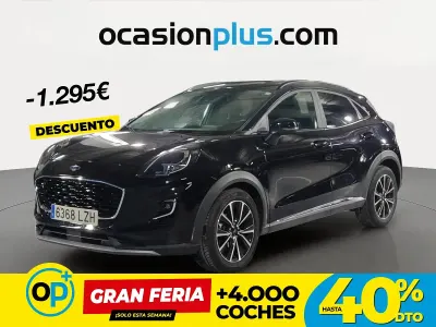 Usado Ford Puma Titanium 125 CV (91 kW) 2022 Negro SUV