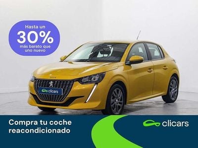 Usado Peugeot 208 Active 102 CV (75 kW) 2021 Amarillo Utilitario